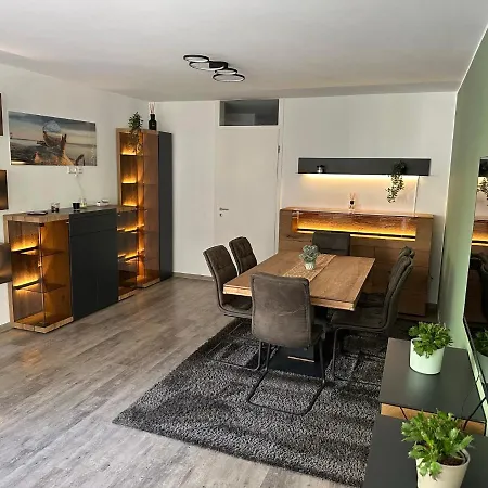 公寓 Fhv01 - 100m² 6 Personen Garten Und Terrasse 2x Wc 陶哈